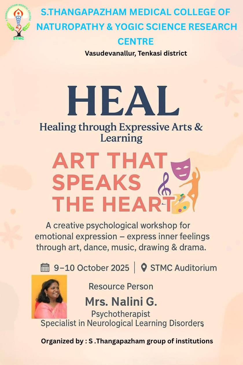 Student receiving medical guidance – S. Thangapazham Medical College