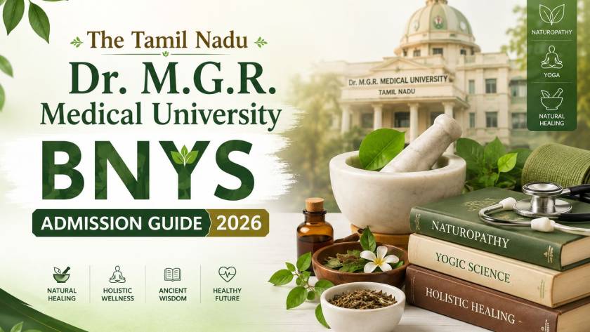 The Tamil Nadu Dr. M.G.R. Medical University BNYS Counselling Guide 2026