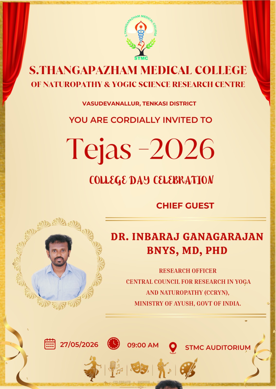 Tejas – 2026 | College Day Celebration
