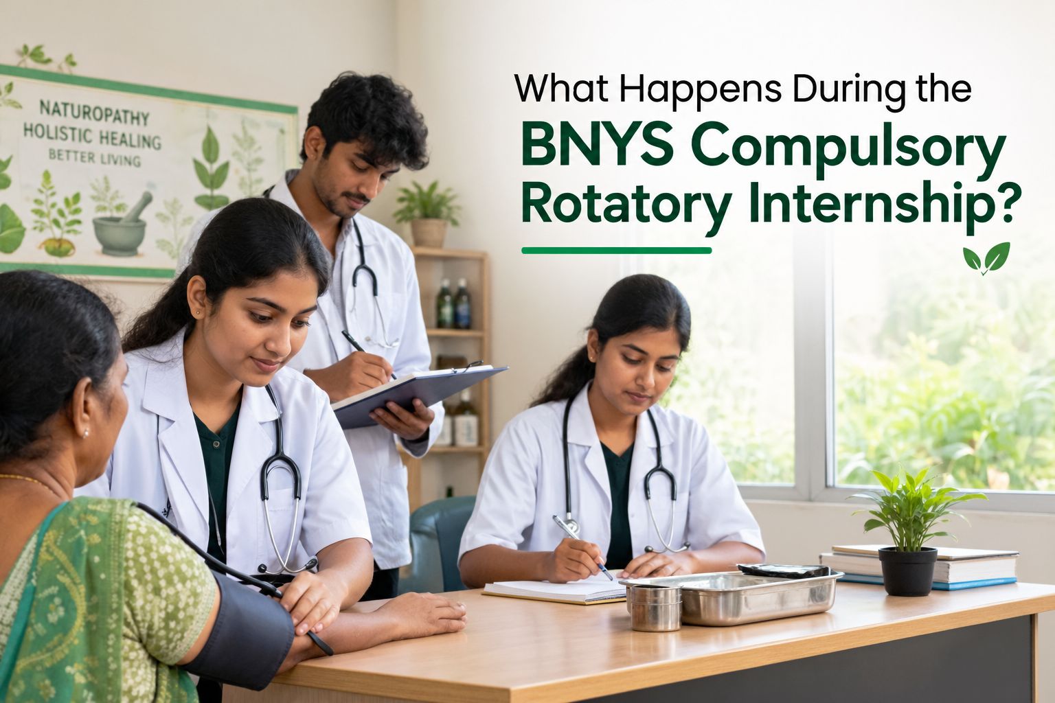 What Happens During the BNYS Compulsory Rotatory Internship?