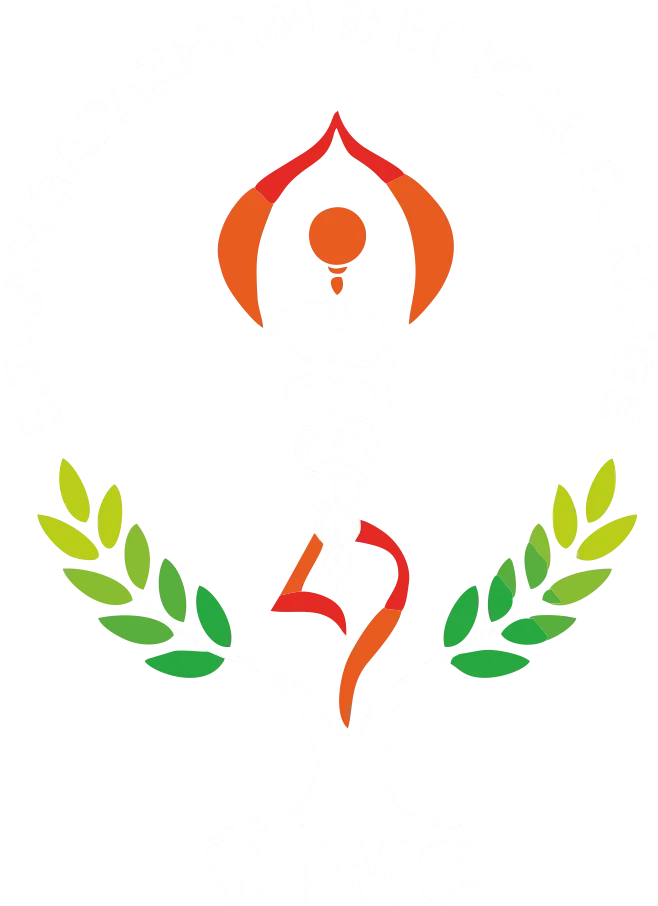 S. Thangapazham Medical College White logo